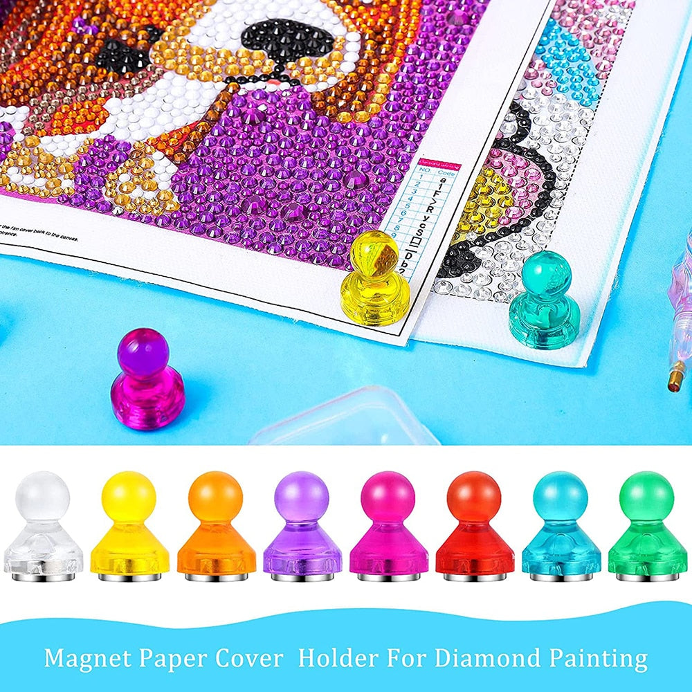 8PCS Diamond Painting Magnet Canvas Holder– Diamond Paintings Store